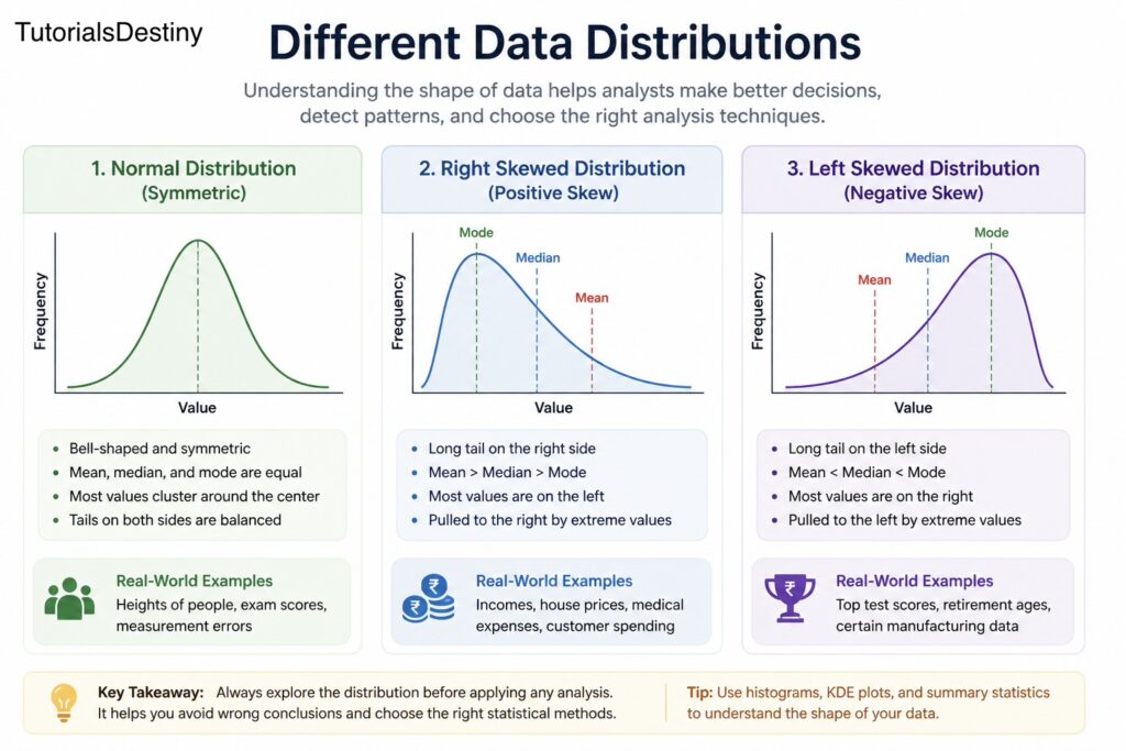 EDA data distribution